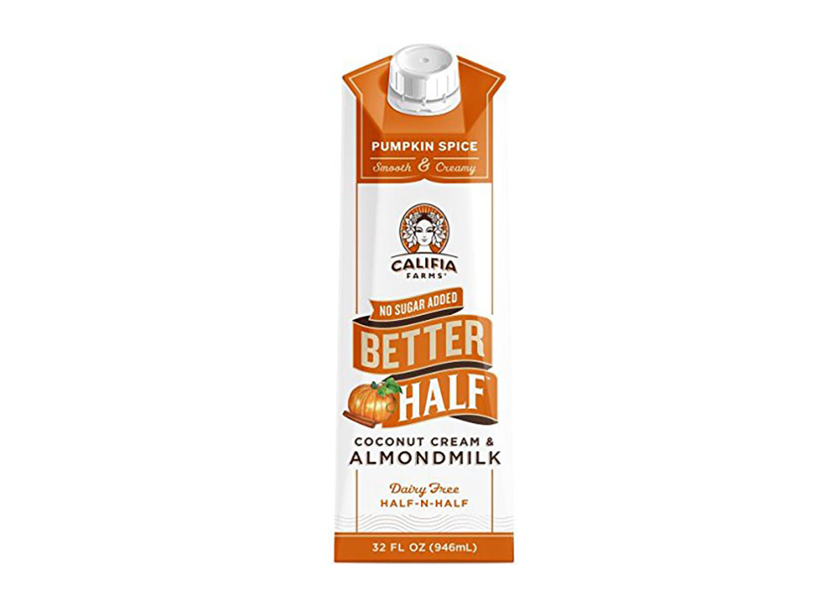 califia farms pumpkin spice almondmilk creamer