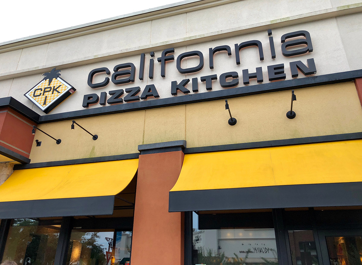 California Pizza Kitchen Menu Best And