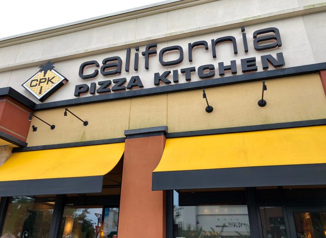 California pizza kitchen showcase
