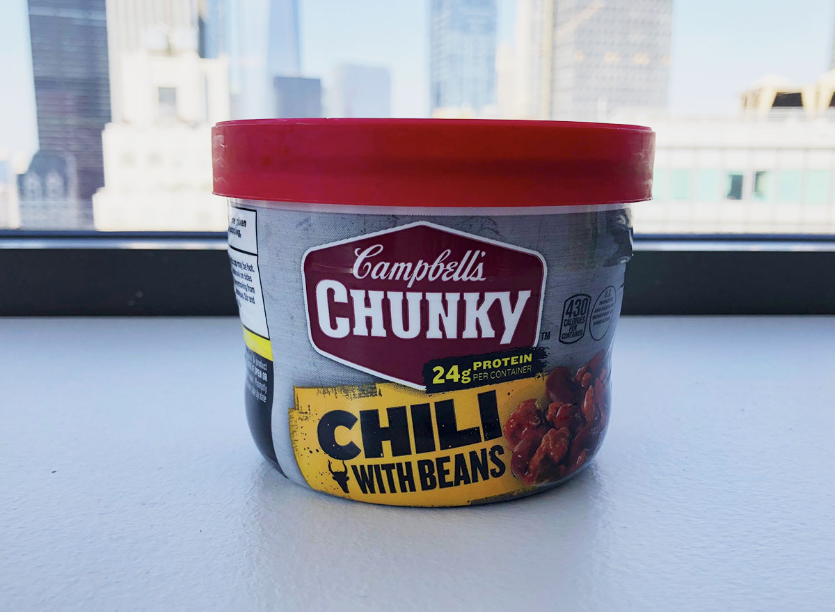 campbells chunky chili with beans