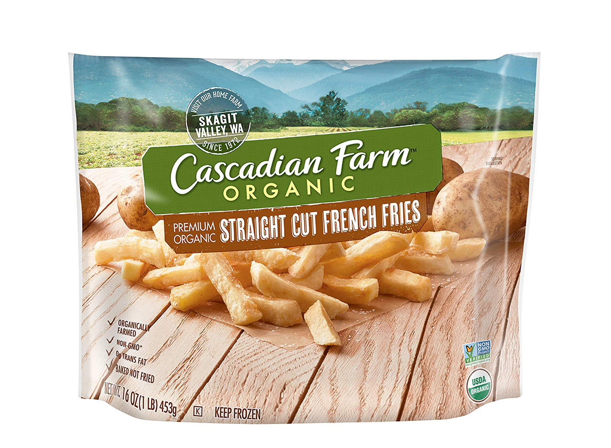 cascadian farm straight cut french fries in bag