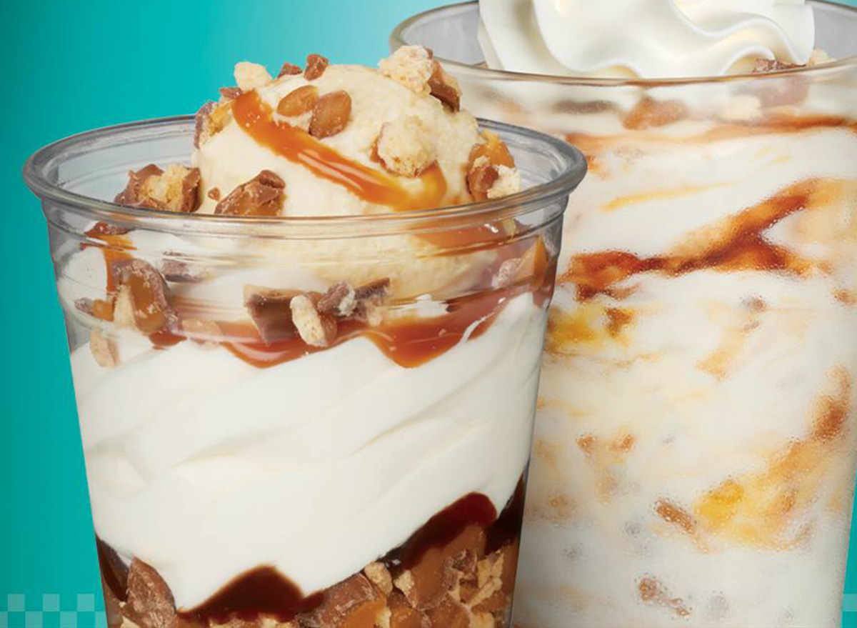 checkers caramel cheesecake crunch