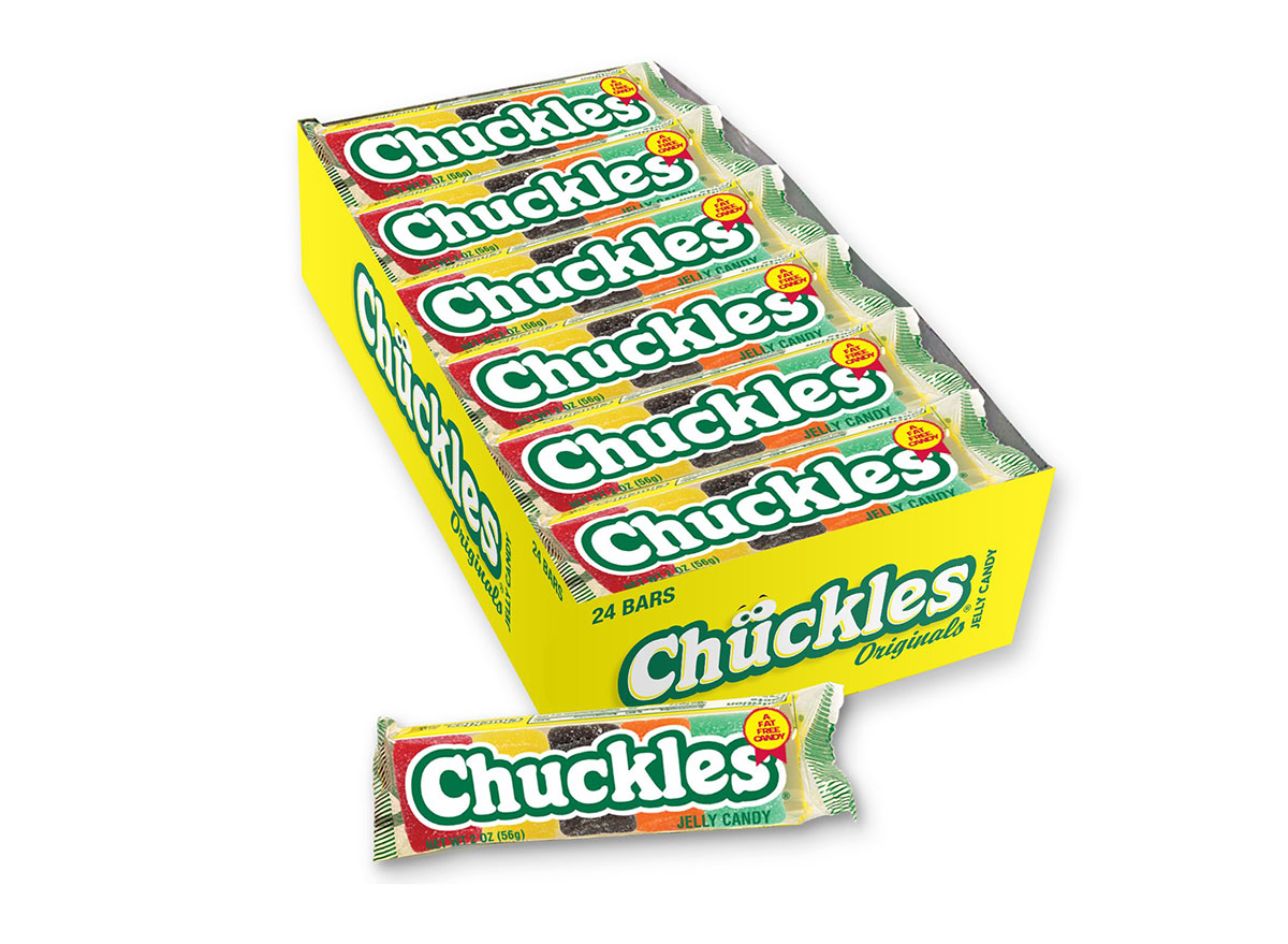 chuckles jelly candy box