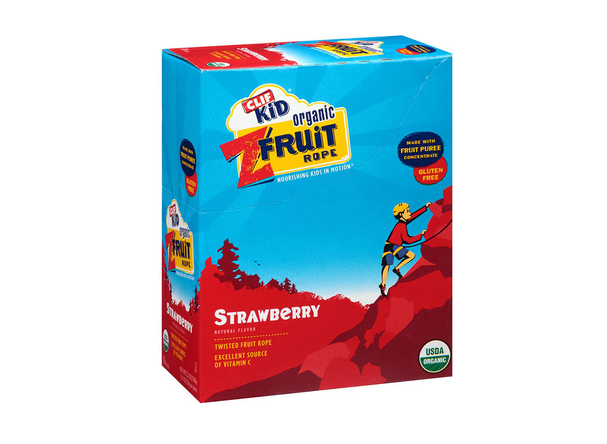 clif kid fruit rope strawberry box