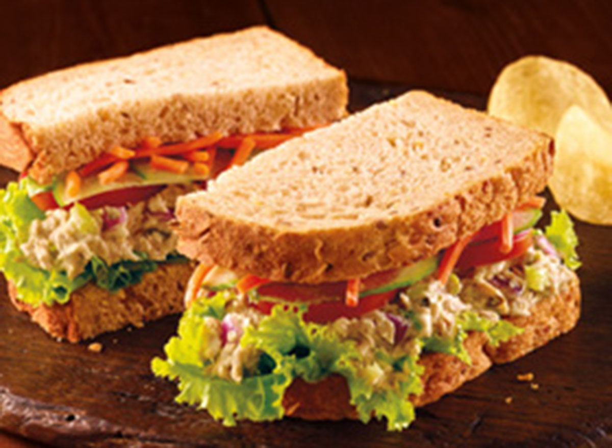 corner bakery albacore tuna salad sandwich