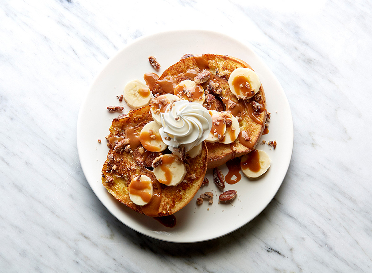 corner bakery cinnamon roll french toast