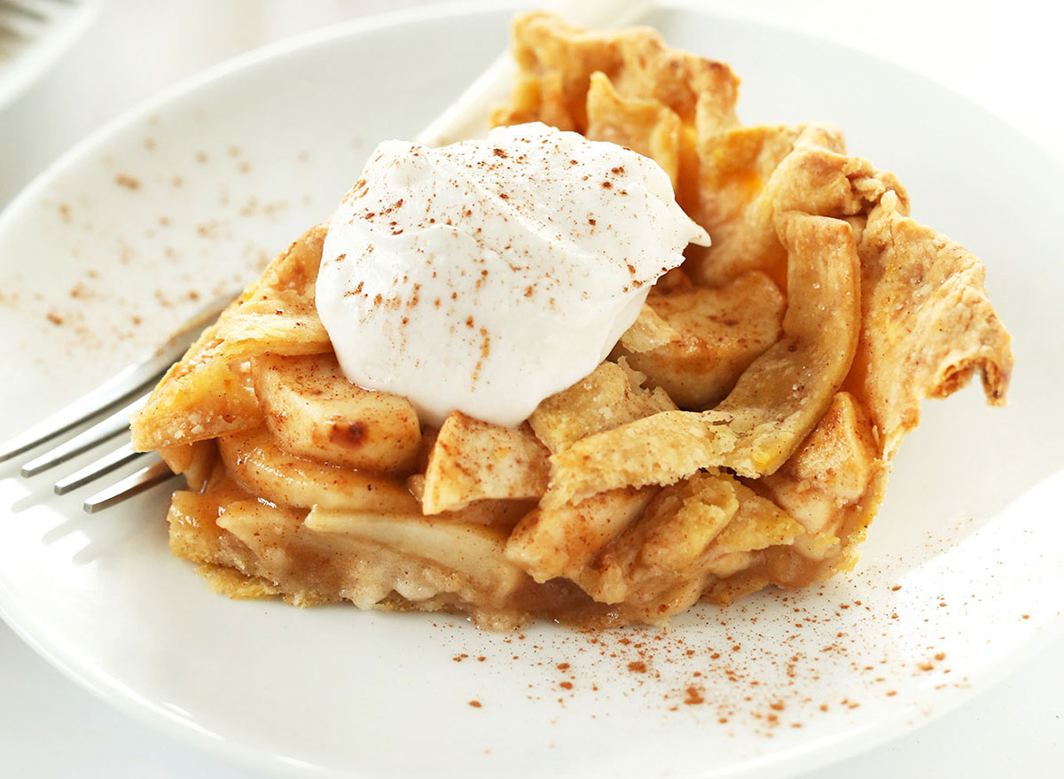 dessert pumpkin spiced apple pie