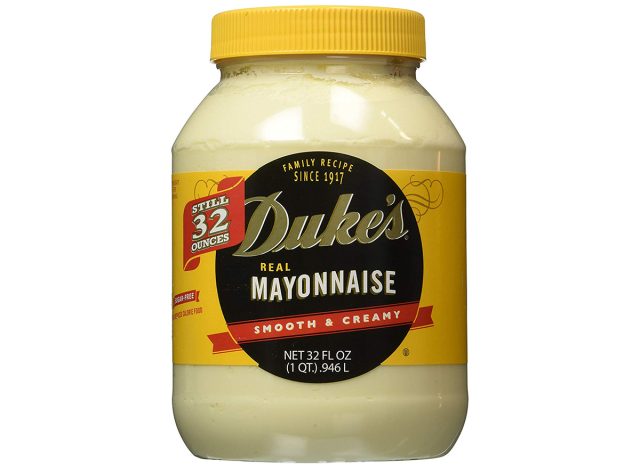 dukes real mayonnaise in packaging
