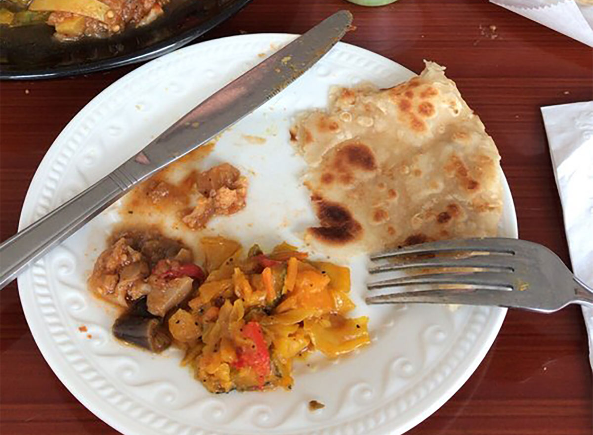 chapatti from fatimas cafe massachusetts