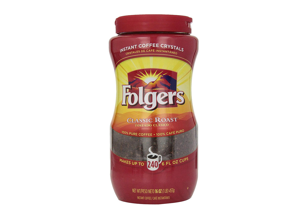 folgers instant coffee