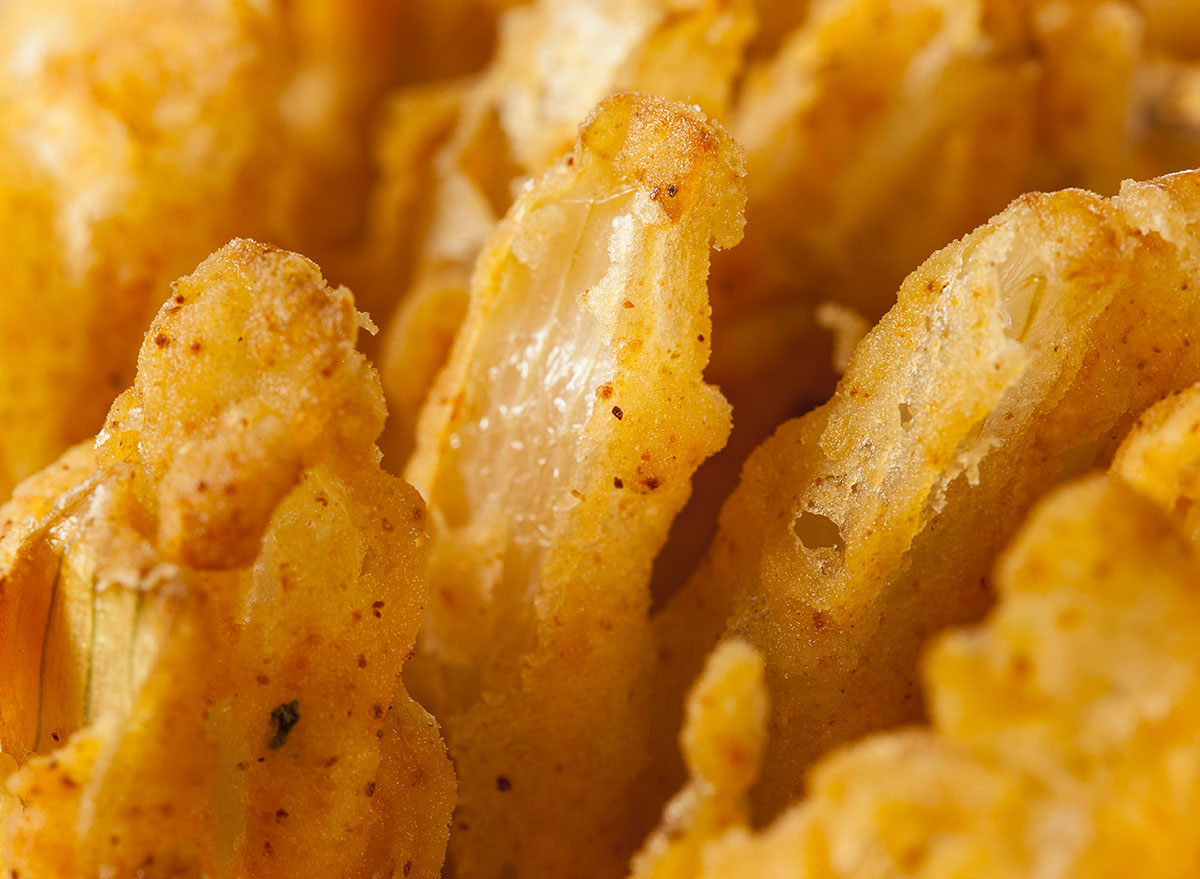 Outback's Blooming Onion and Dipping Sauce