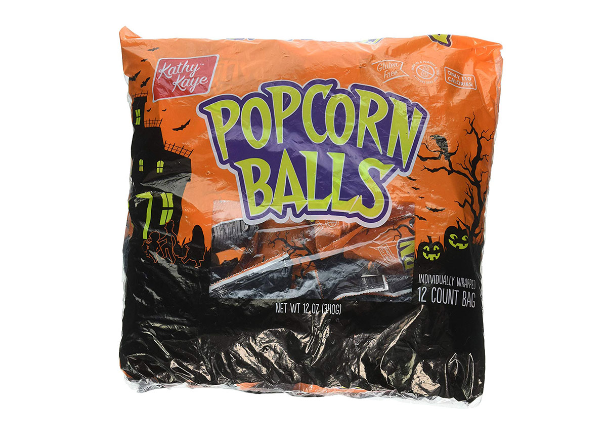 halloween popcorn balls
