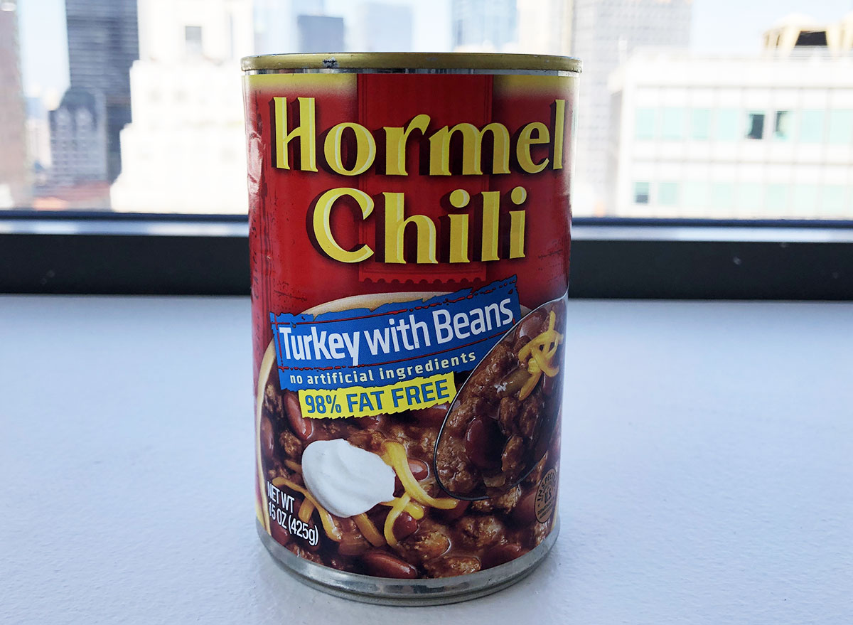 hormel chili turkey with beans