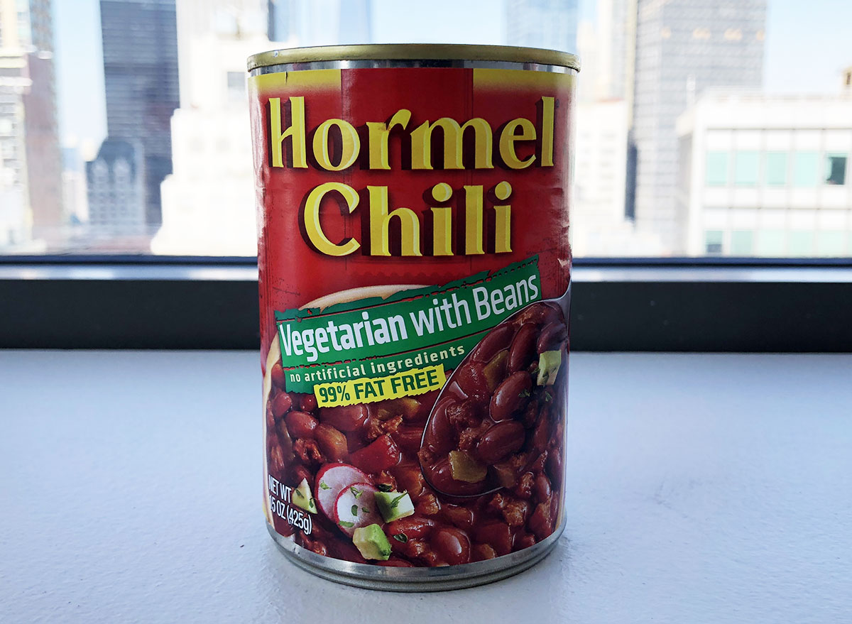 hormel chili vegetarian with beans