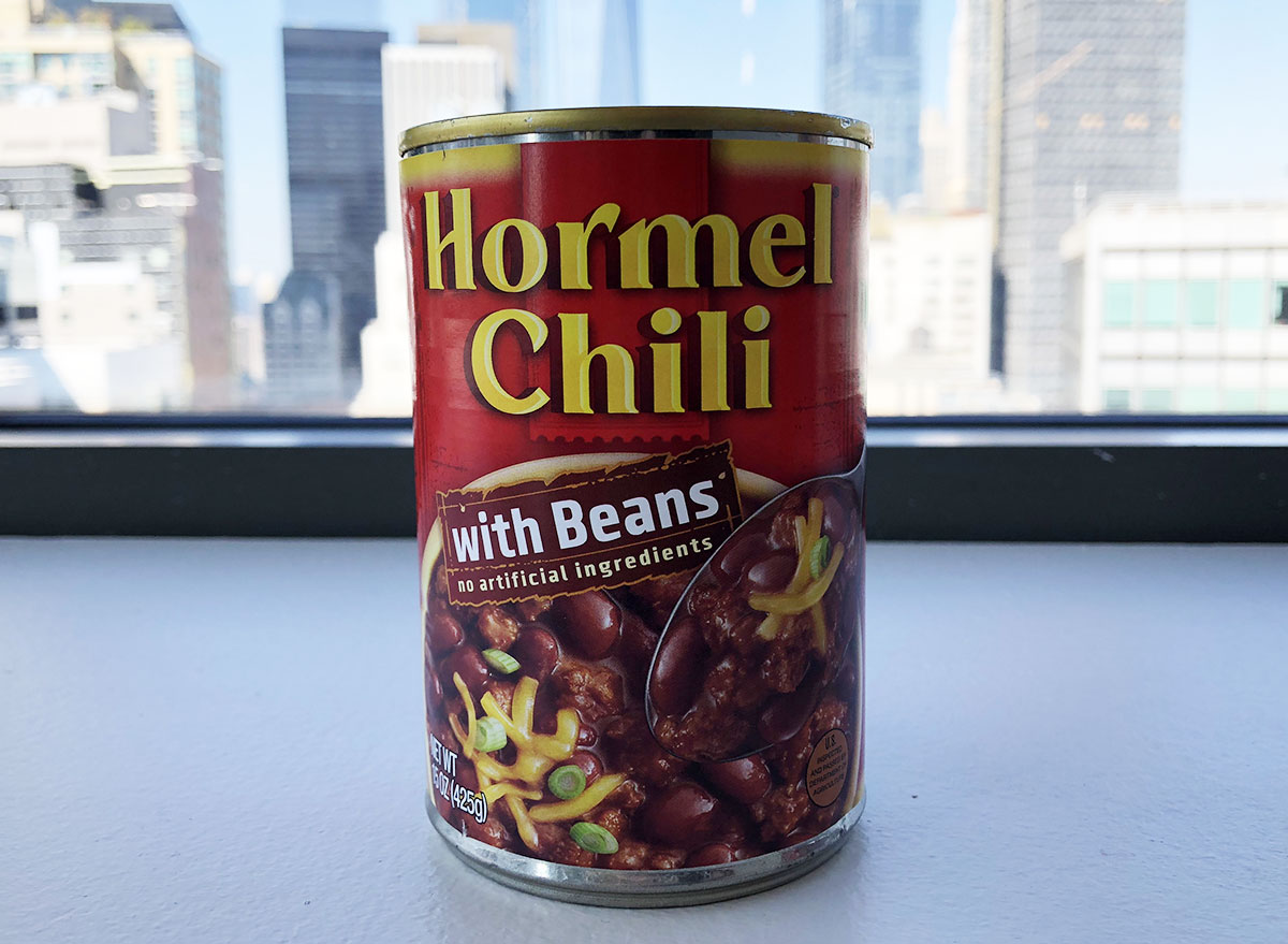 hormel chili with beans