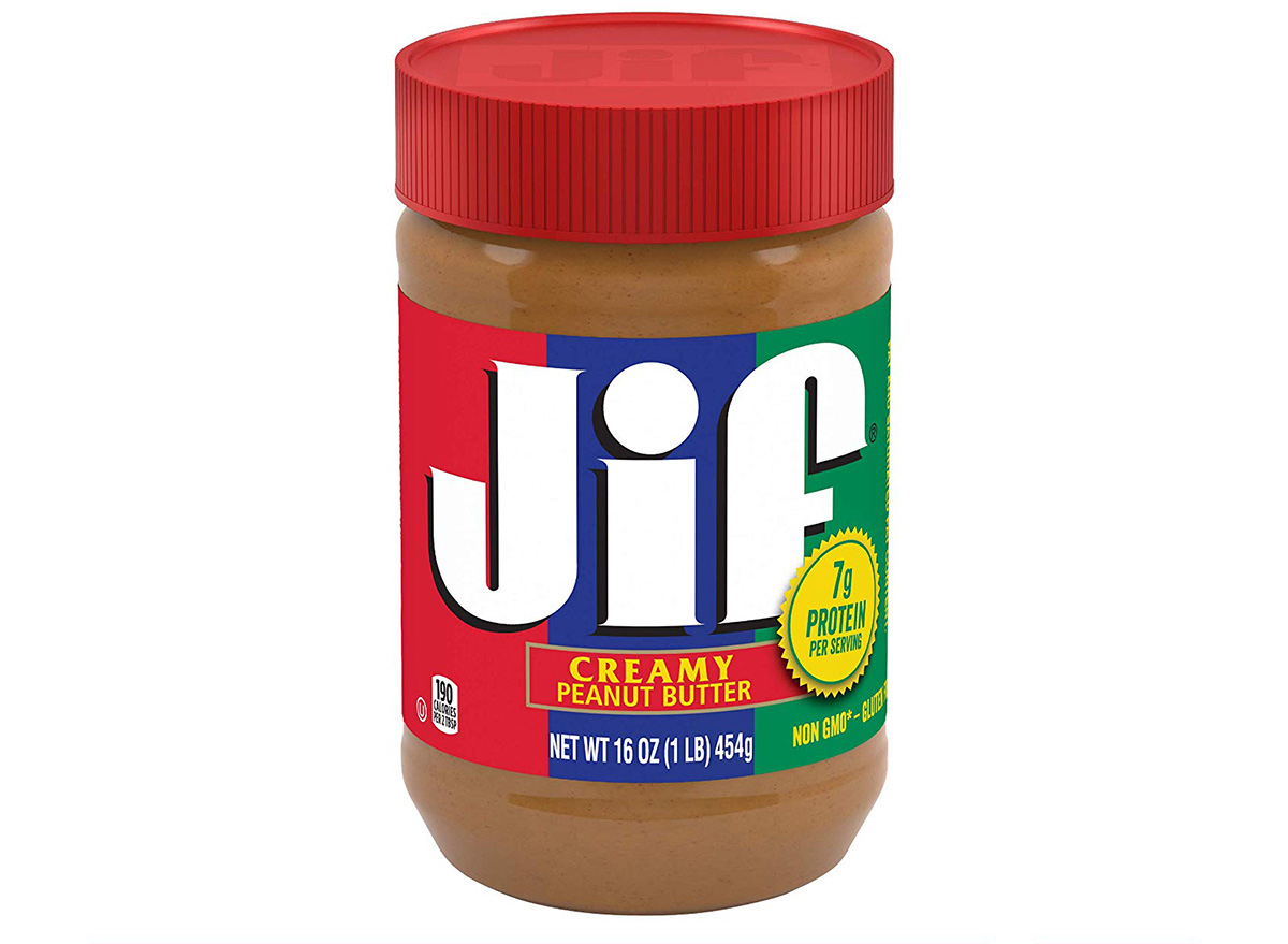 jif creamy peanut butter