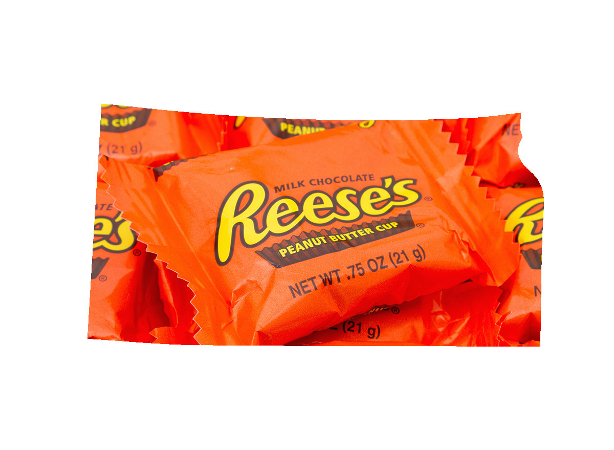 Kansas' favorite candy bar is Reese's Cups