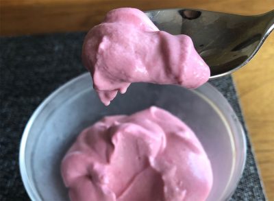 keto raspberry cheesecake mousse