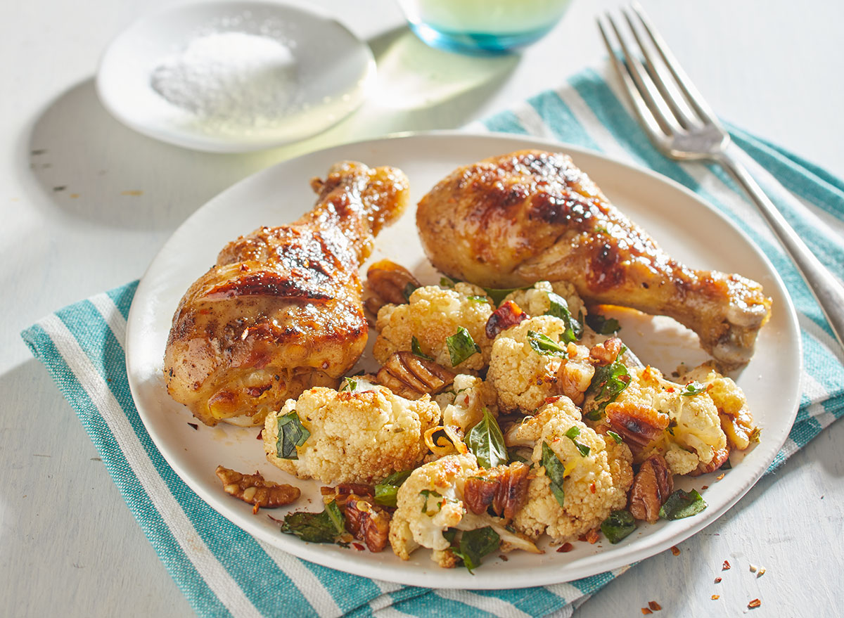 The Easiest Weeknight Chicken Thigh Tzatziki Bowl — Eat This Not That