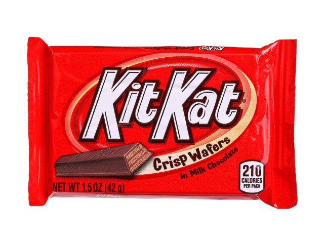 kit kat bar wrapped