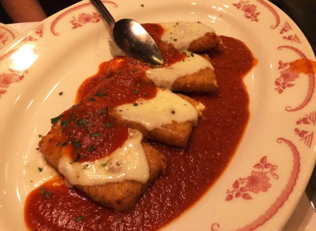 Maggiano's Mozzarella Mariana appetizer