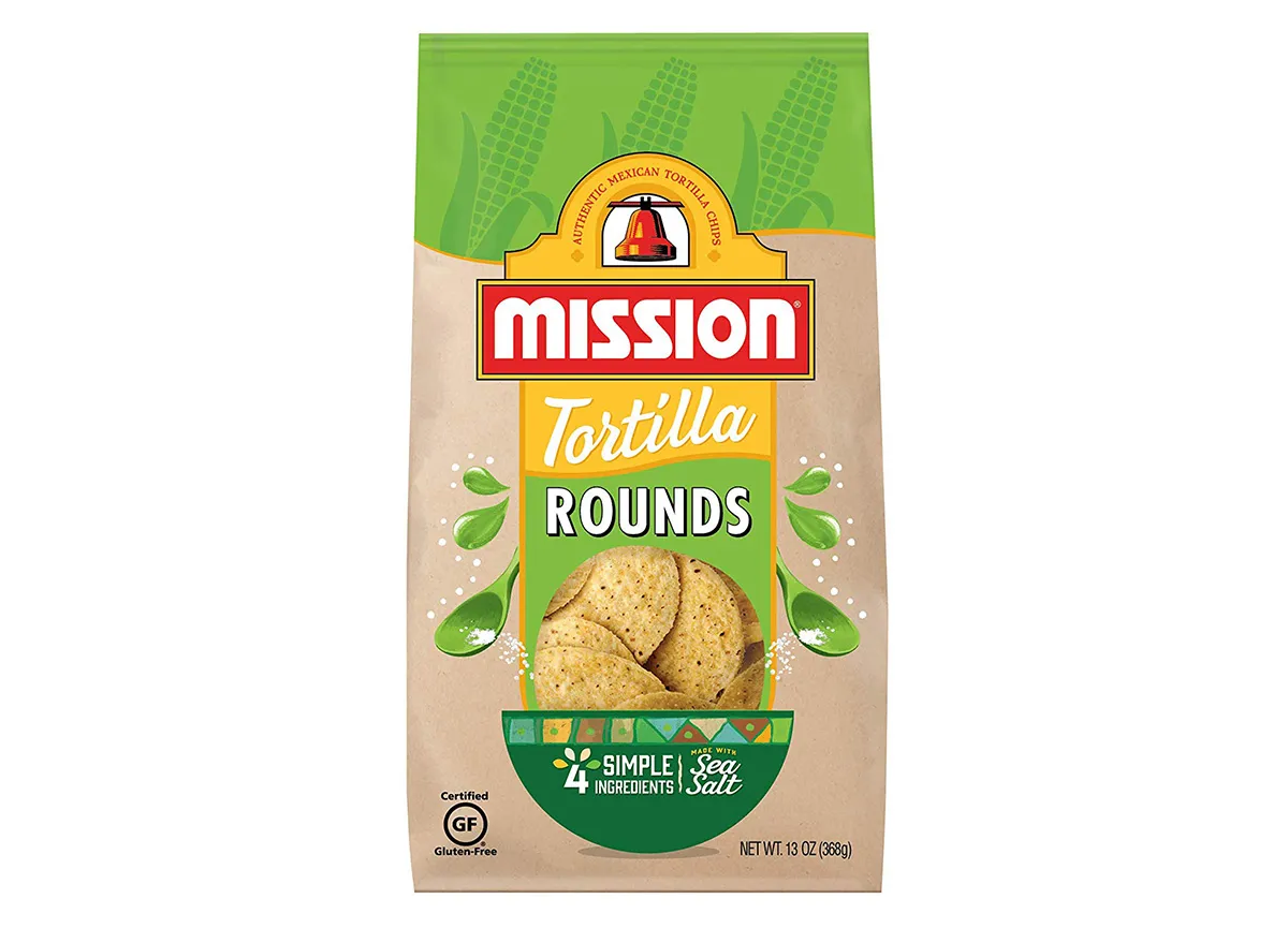 mission tortilla rounds in packaging
