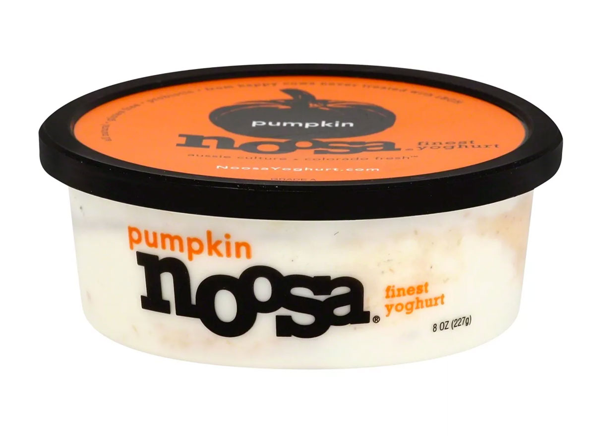 noosa pumpkin yogurt