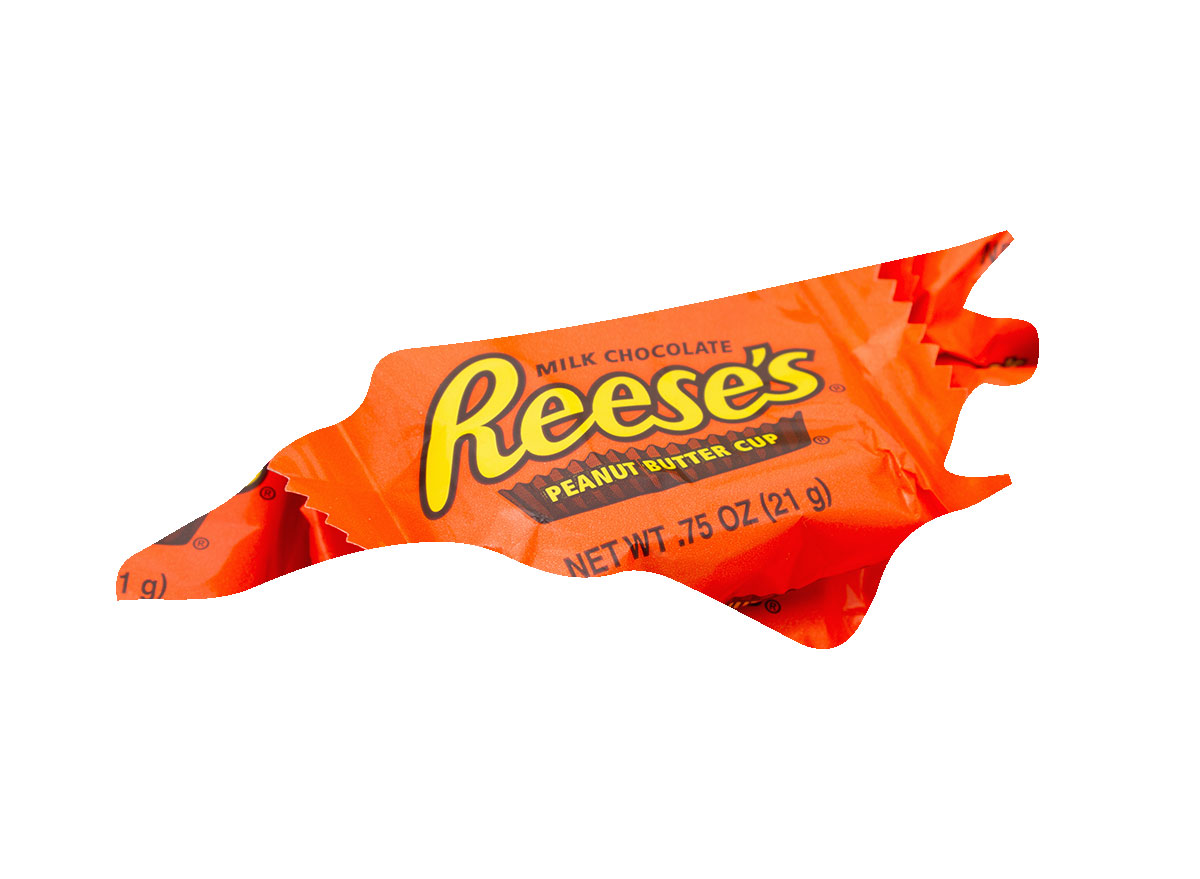 北卡罗来纳州最受欢迎的糖果是 Reese's Cups