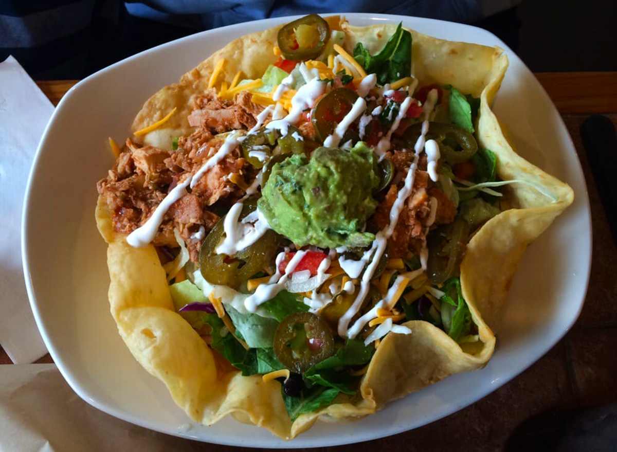 on the border taco salad