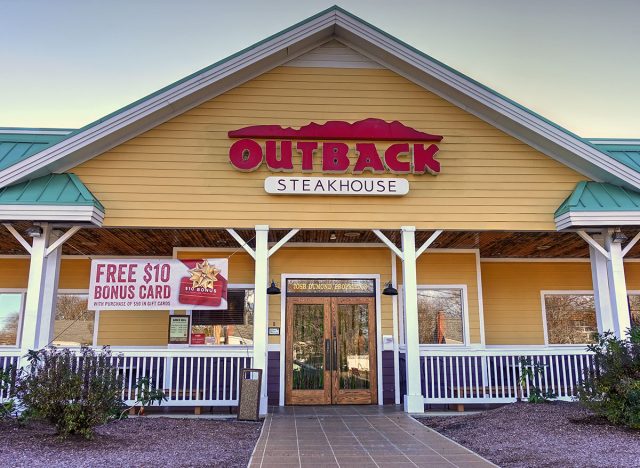 steakhouse in the outback