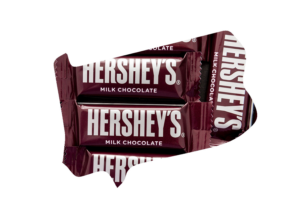 Pennsylvania's favorite candy bar is Hershey's Mini Bars