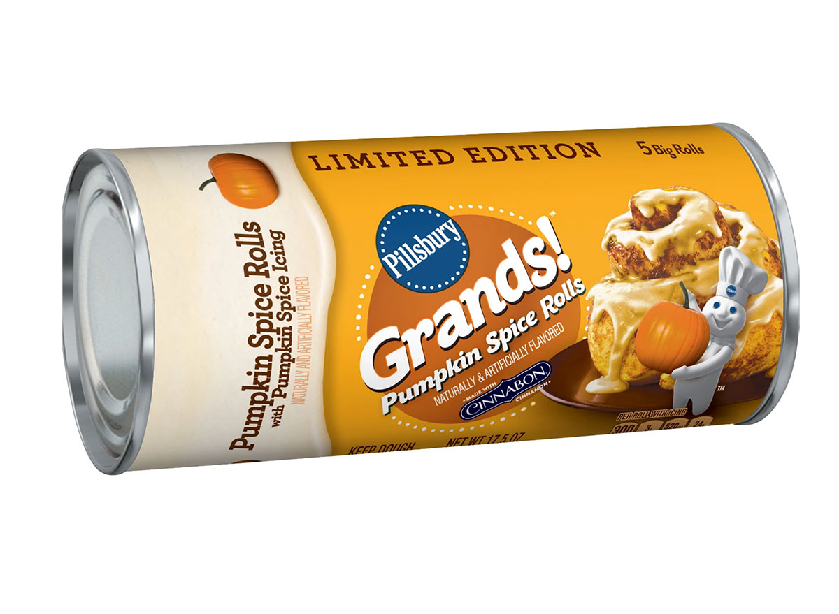 pumpkin spice grands rolls