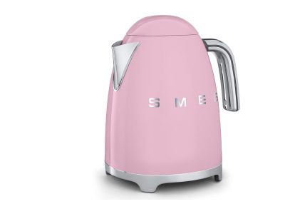 pink smeg electric kettle