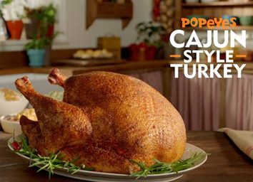 popeyes thanksgiving turkey cajun style