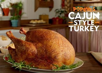 popeyes thanksgiving turkey cajun style