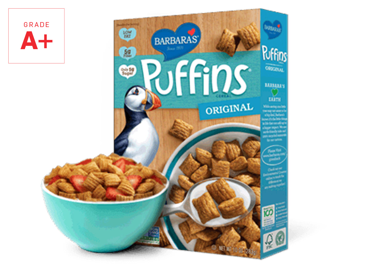 puffins cereal graded