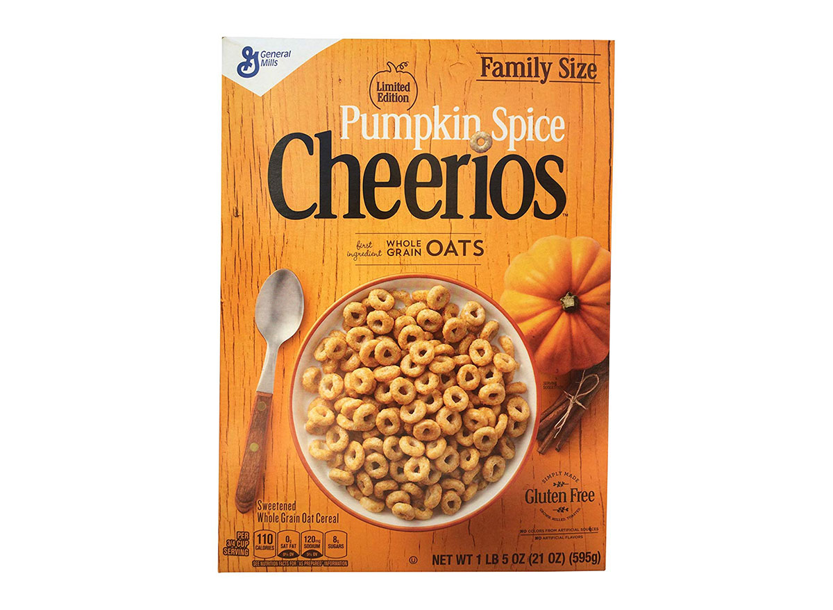 pumpkin spice cheerios