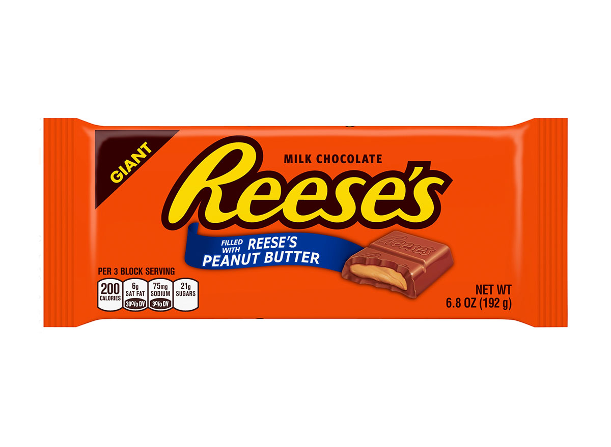 reeses chocolate bar