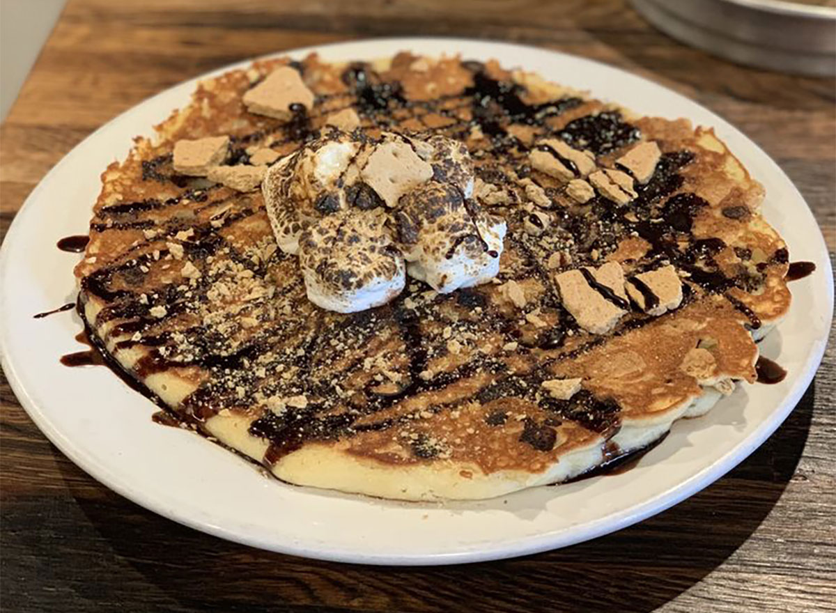 smores pancake from sausage fest in nevada