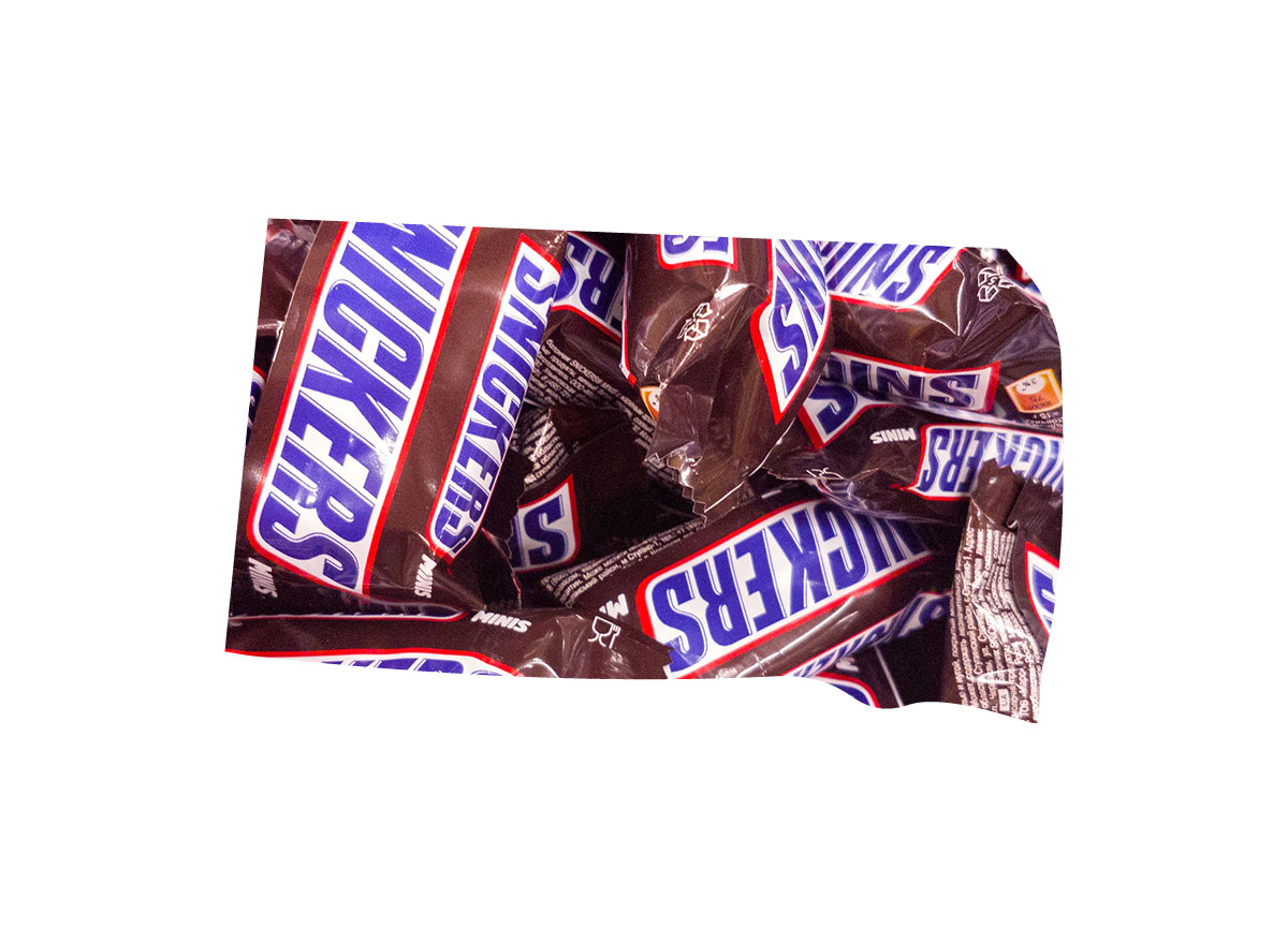 South Dakota's favorite candy bar is Snickers