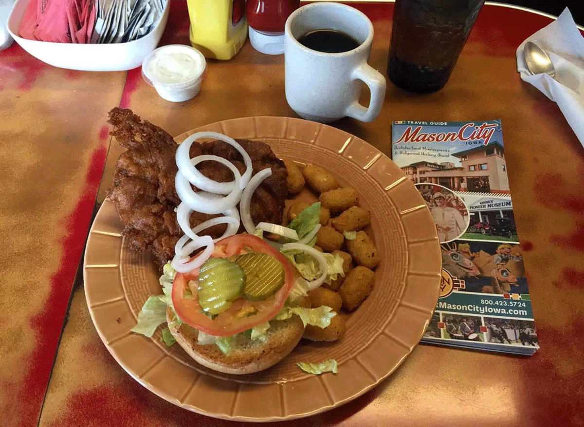 Spic n span tenderloin sandwich at suzie q cafe