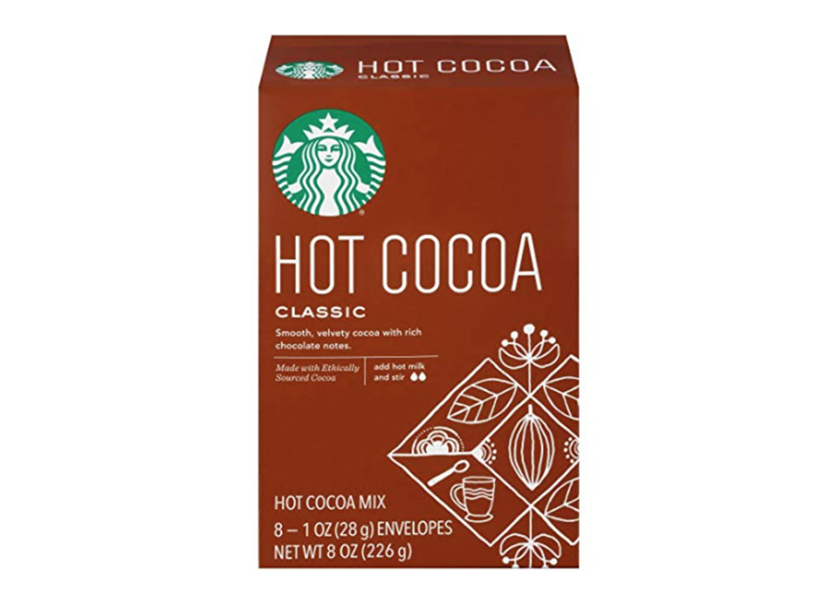 starbucks classic hot cocoa
