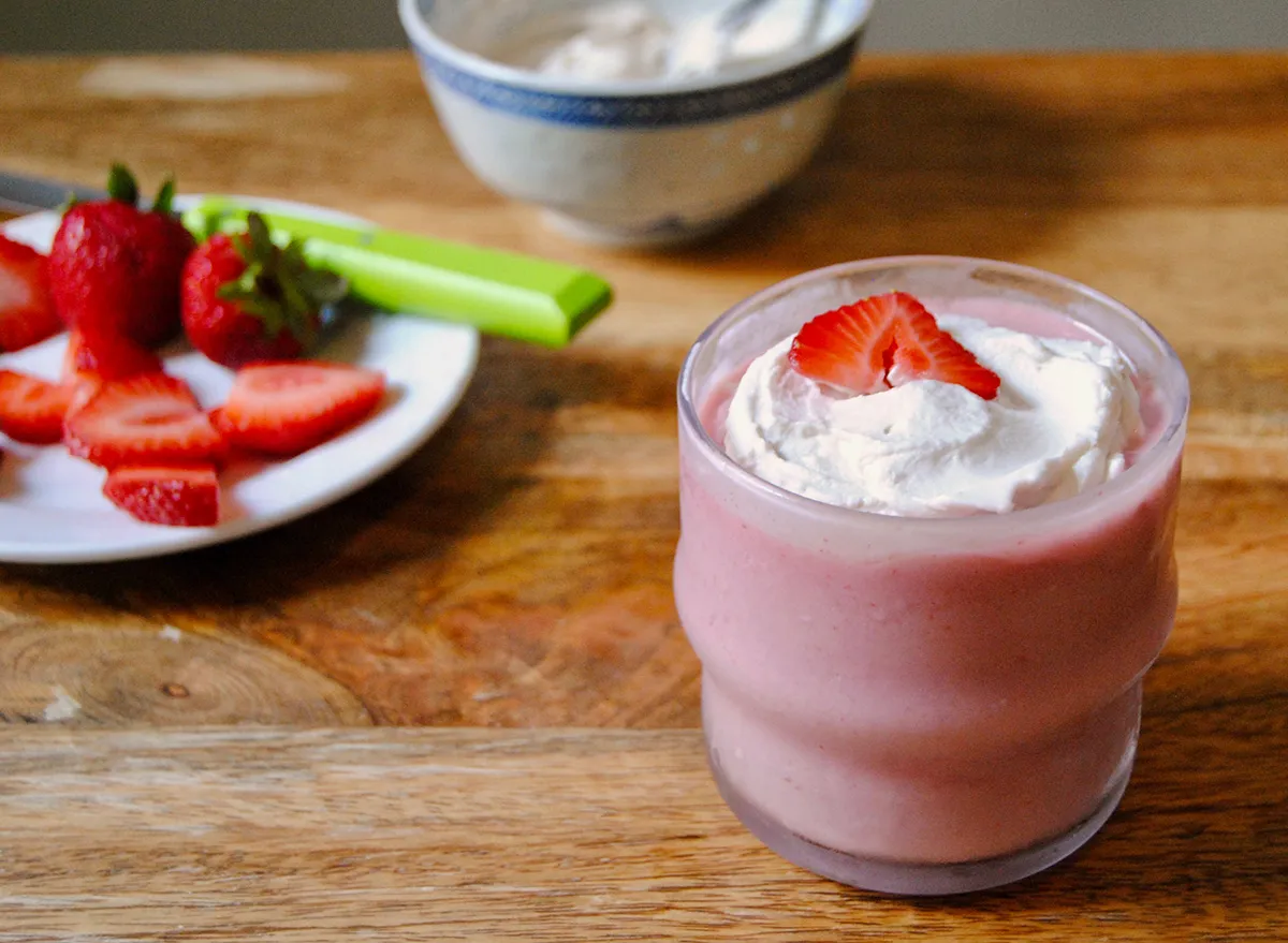 Paleo Strawberry Smoothie Recipe — Eat This Not That