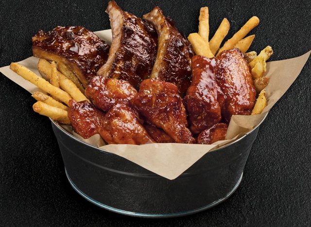 Bucket of bones from TGI Fridays