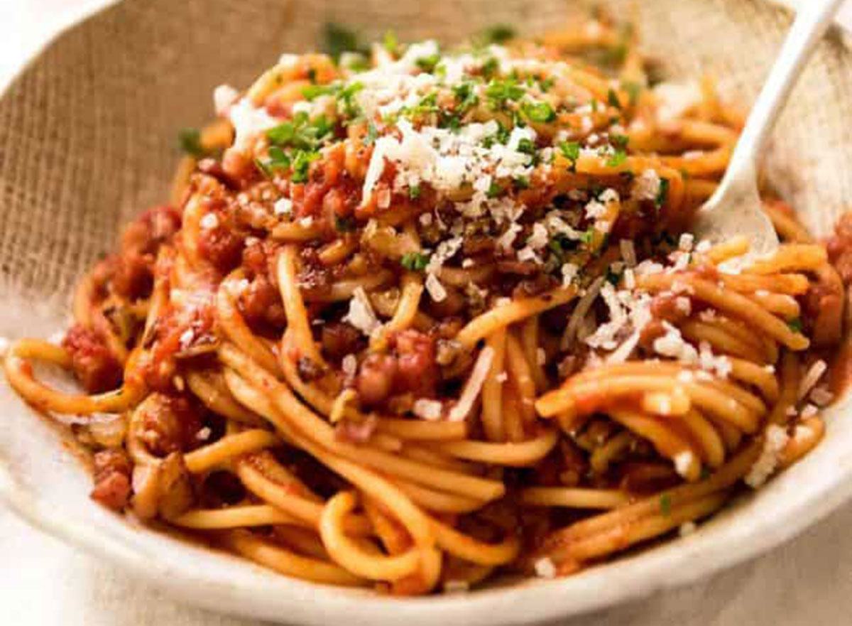 tomato bacon pasta