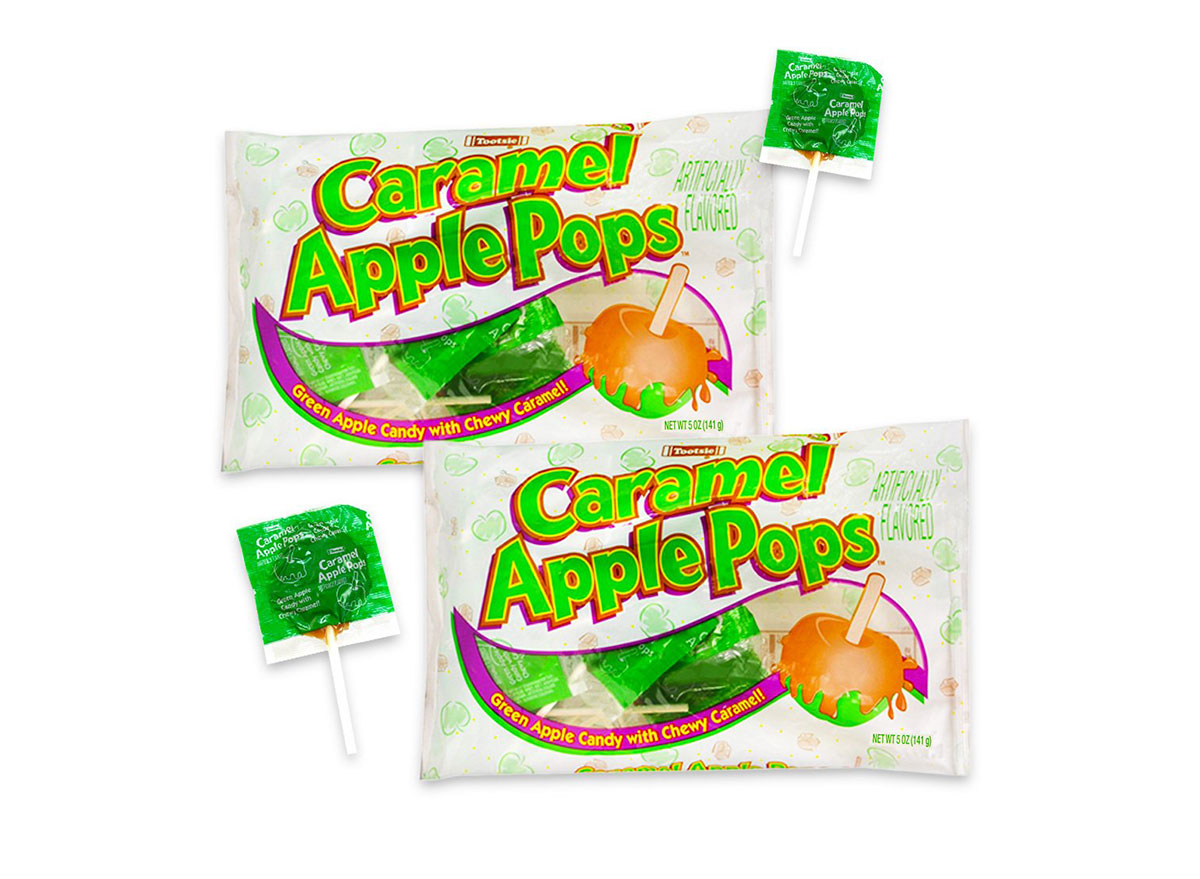 tootsie caramel apple pops