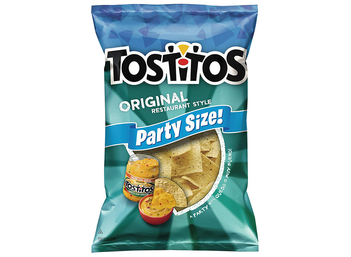 tostitos tortilla chips in package