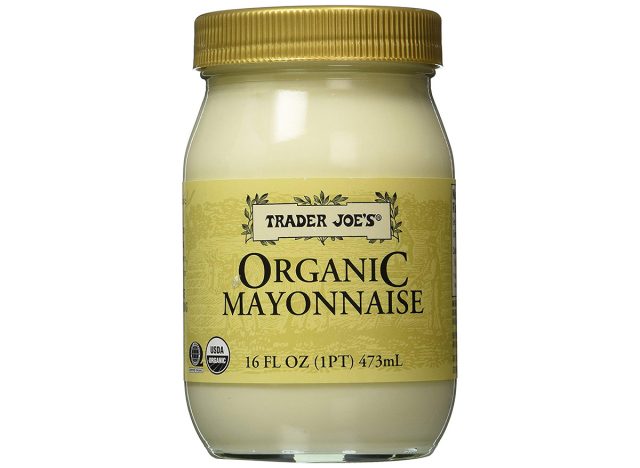trader joes organic mayonnaise in jar