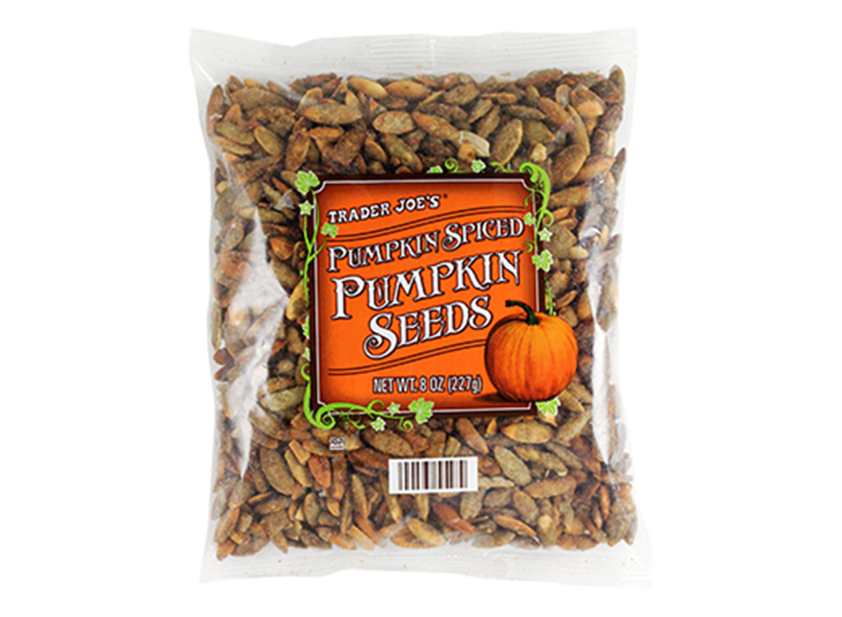 trader joes pumpkin spice pumpkin seeds