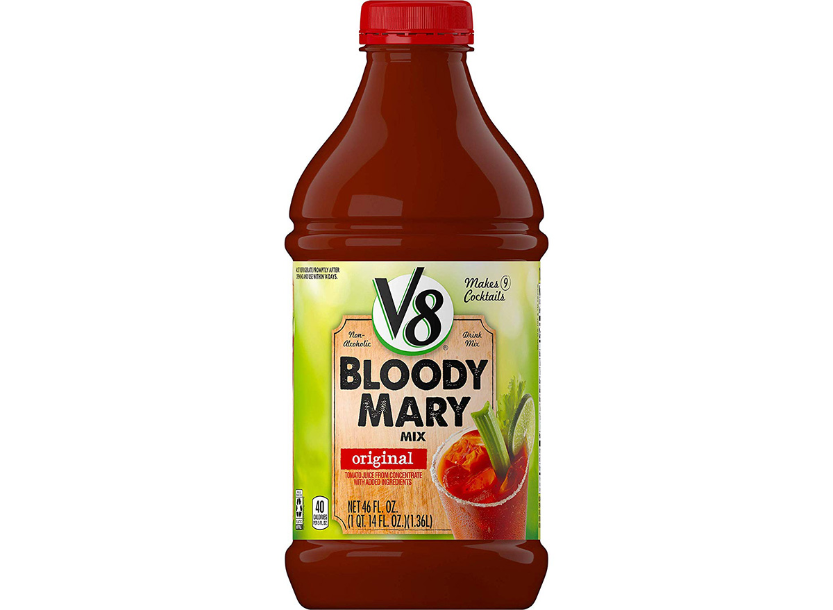 V8 Bloody Mary Mix in jar